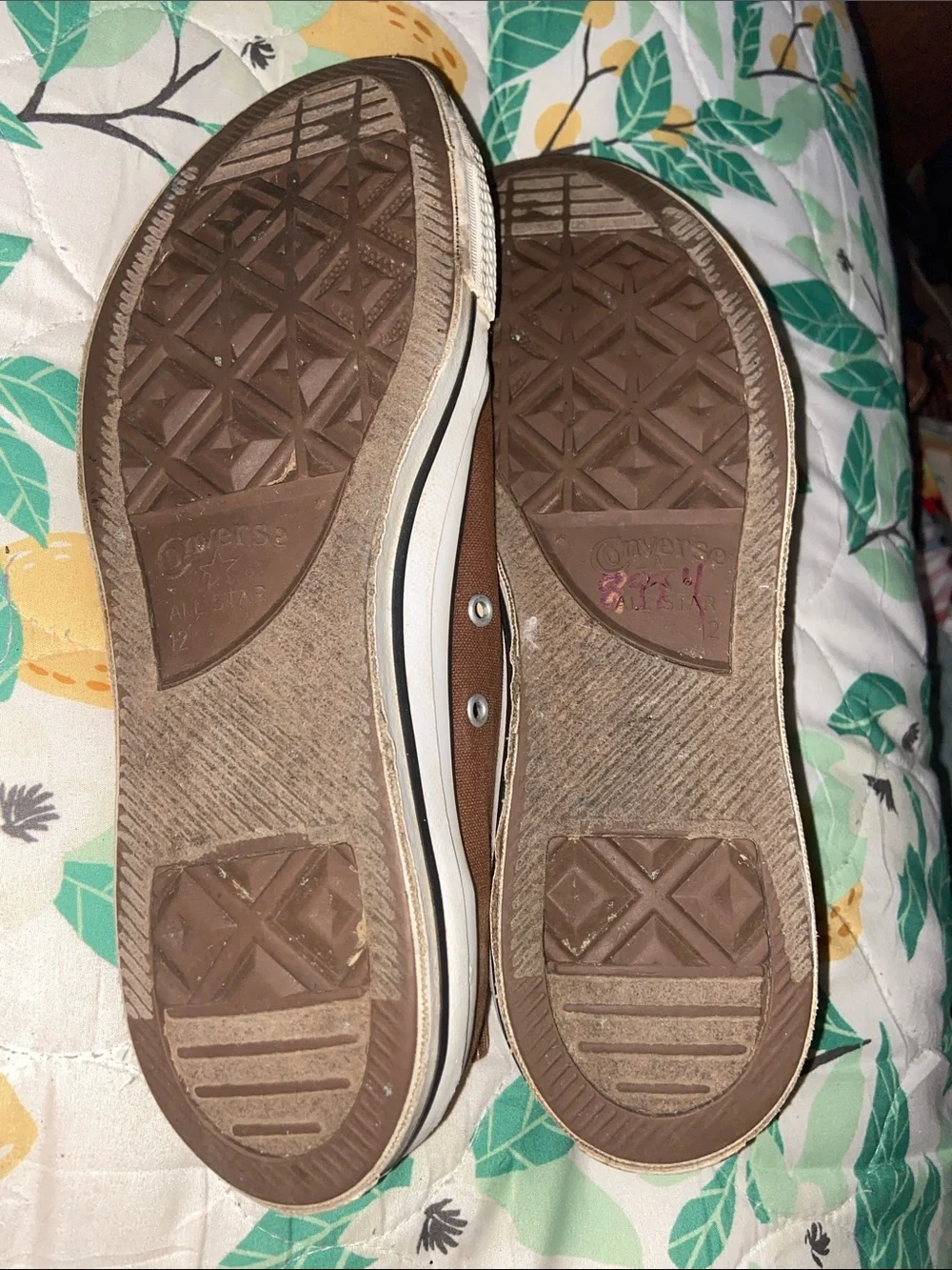 BROWN CHUCKS W14 M12 All American CONVERSE